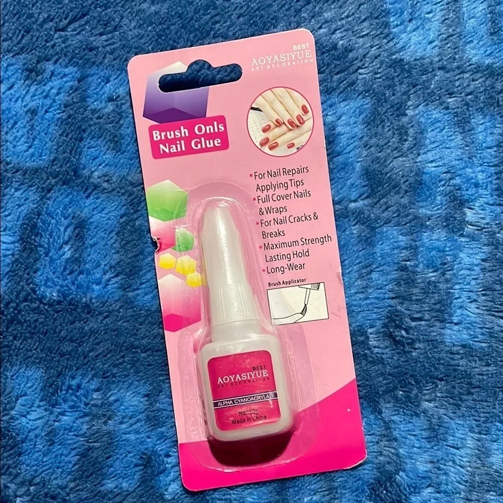 Pink Nail Glue for Women